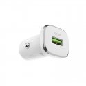 Borofone BZ12A car charger USB | 3A | Quick Charge 3.0 white