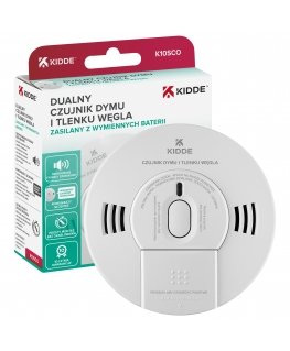 Dubultais dūmu un oglekļa monoksīda detektors K10SCO