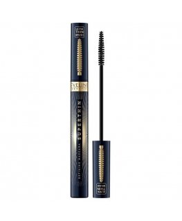 Eveline Cosmetics Superthin Defining Blakstienų tušas su tiksliu šepetėliu 6ml