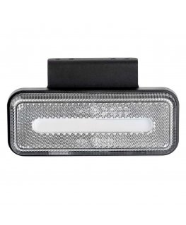 AMiO White LED rectangular marker lamp - OM-02-W