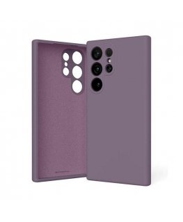 Mercury Silicone Sam S24 Ultra S928 fioletowy |purple