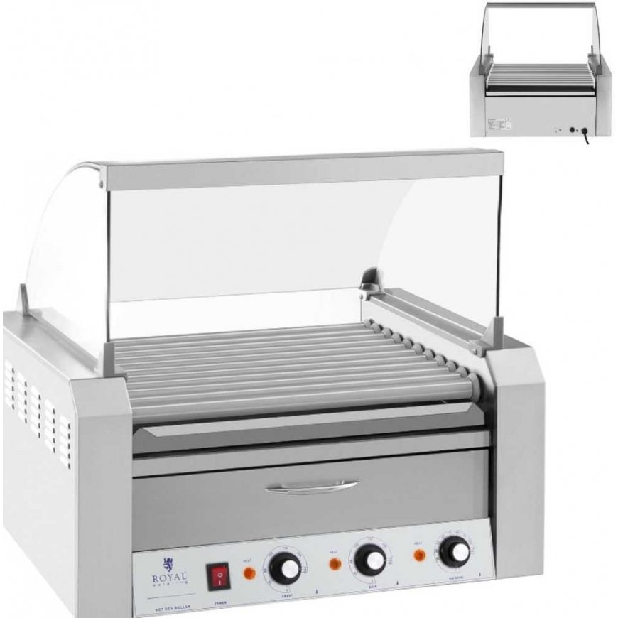 Royal Catering Roller roll grill with
