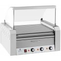 Ritininis ritininis grilis su dangteliu ir kaitinimo stalčiumi bandelėms 20 HotDog dešrelių 2600W 230V Royal Catering Ritininis ritininis grilis su dangteliu ir kaitinimo stalčiumi bandelėms 20 HotDog dešrelių 2600W 230V Royal Catering