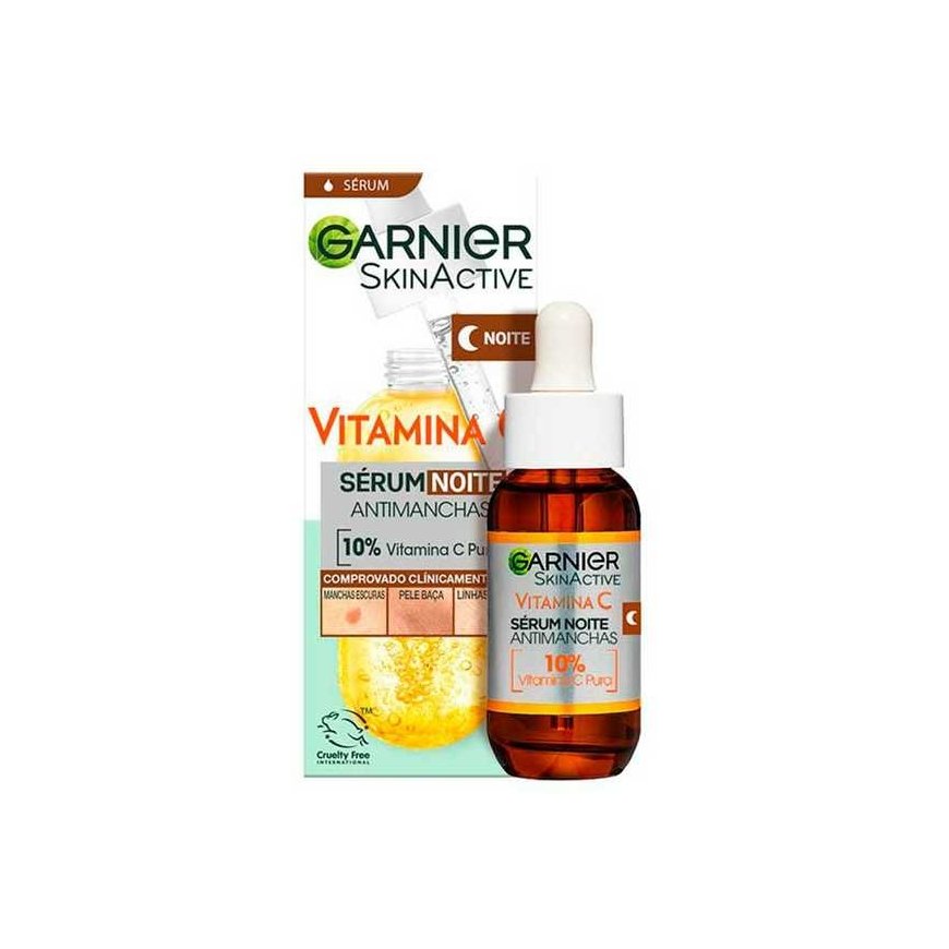 "Garnier Skinactive" night serum with vitamin C against pigment spots 30ml – 2