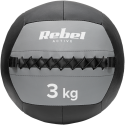 Medicine ball for exercises 3kg, REBEL ACTIVE Medicine ball for exercises 3kg, REBEL ACTIVE