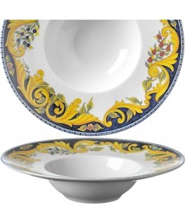 Hendi Specjale Barocco pasta plate, diameter. 275 x 60 mm - 6 pcs in the set.