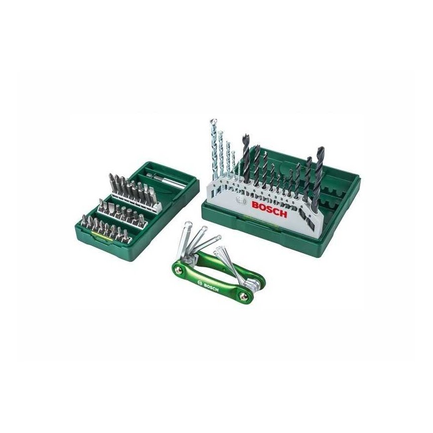 Drill Bosch 15-piece and 25-piece compl. with HEX kit – 2