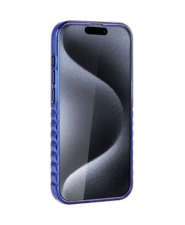 Audi IML Big Logo MagSafe Case iPhone 15 Pro Max 6.7" niebieski|