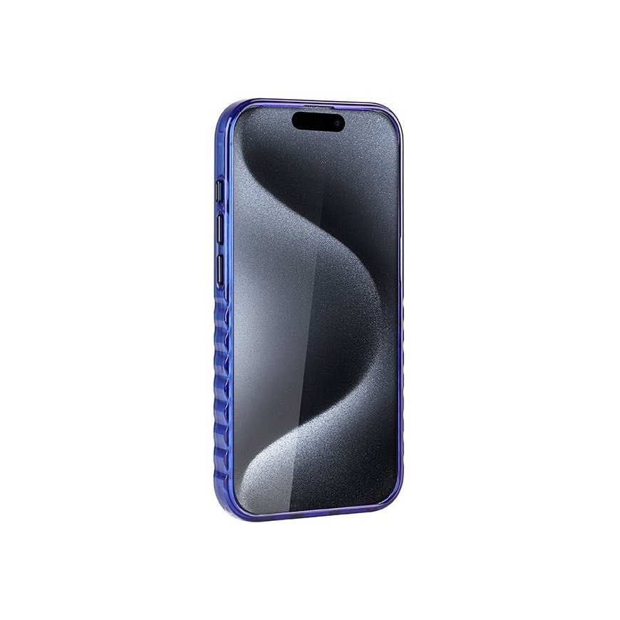 Audi IML Big Logo MagSafe Case iPhone 15 Pro Max 6.7" niebieski|