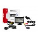 Amio Parking sensor kit tft01 4.3 inch with camera hd-307-and 4 black sensors