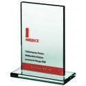 Tryumf Engraved glass trophy + paint filler Tryumf Engraved glass trophy + paint filler