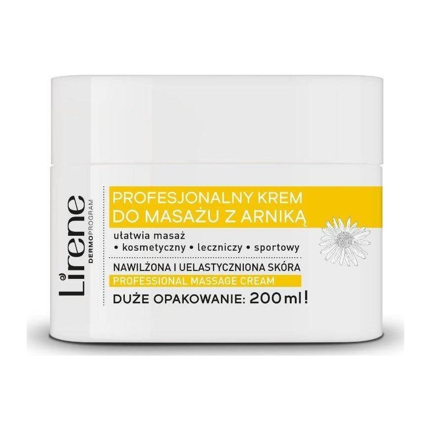 Lirene LIRENE_Professional Massage Kremas Profesionalus masažinis kremas su arnika 200ml