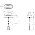 Router Poynting MIMO-3-17B LTE GPS 7in1 car antenna