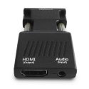 Savio CL-145 VGA to HDMI converter Audio Full HD Black - Audio/Multimedia Savio CL-145 VGA to HDMI converter Audio Full HD Black - Audio/Multimedia