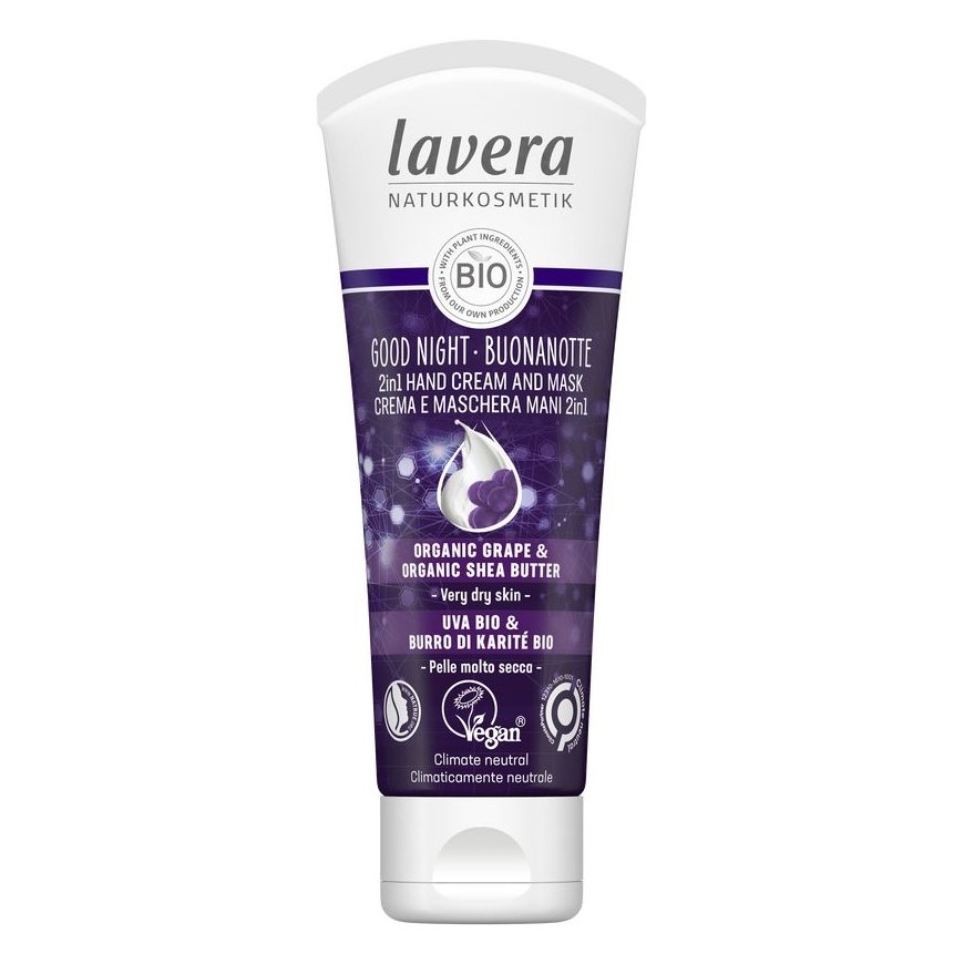 Lavera Hand Cream and Mask ( 2 in 1 ) - Noční krém a maska na ruce 2 v 1 – 2