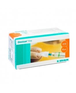 Omnican needles are thin 31x8mm