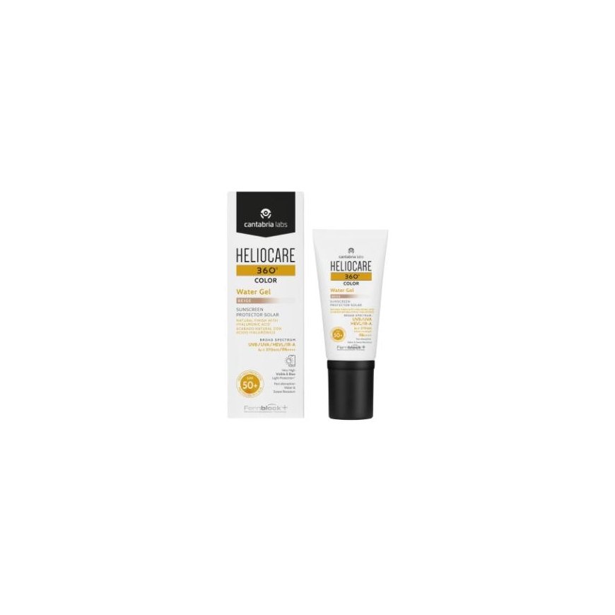 Heliocare Water 360º brownish-yellow Color Gel Spf50+ 50ml