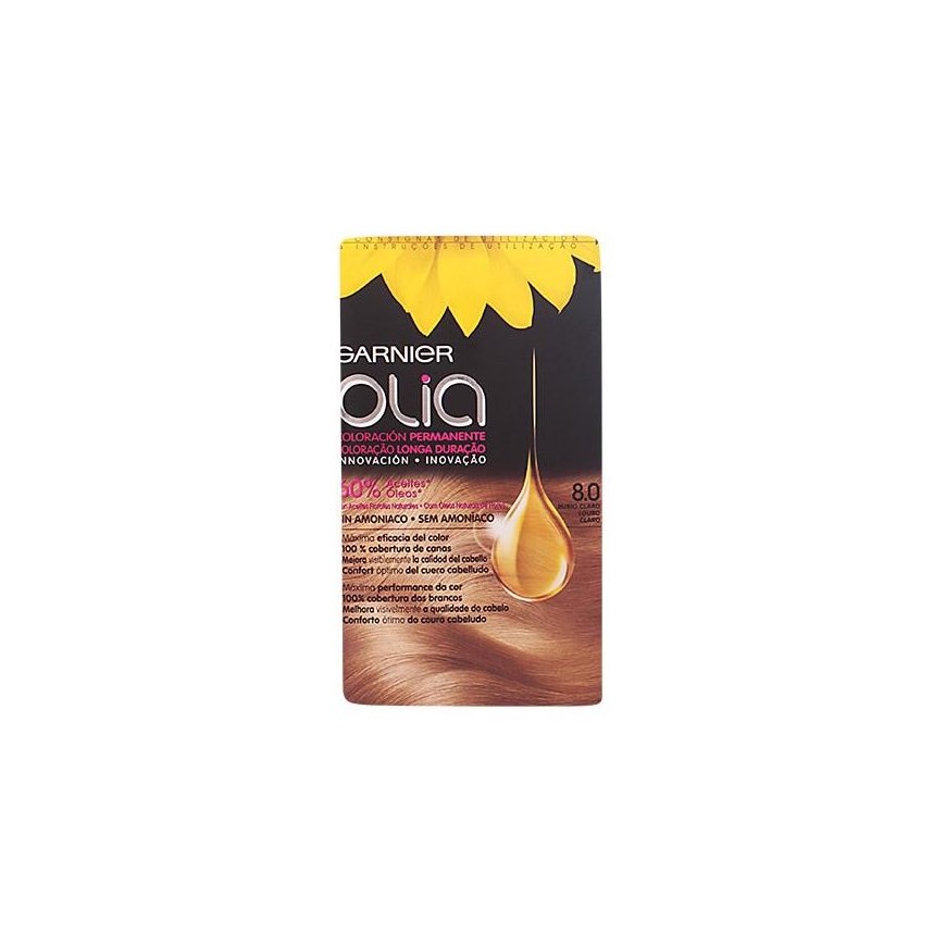 Garnier Olia permanent coloring 8.0