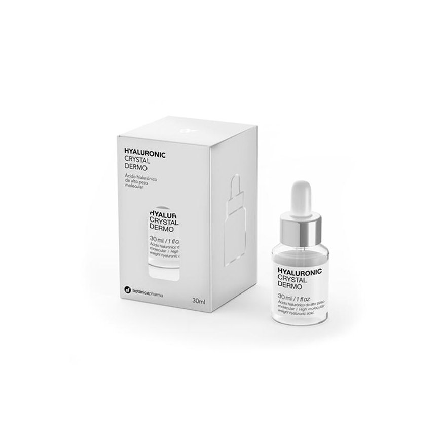 Botanicapharma Hyaluronic Crystal Dermo giliai drėkinantis veido serumas 30ml – 2