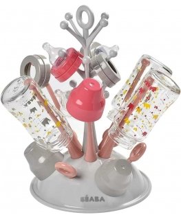BEABA BOTTLE AND ACCESSORIES DRYER TREE, OLD Pink