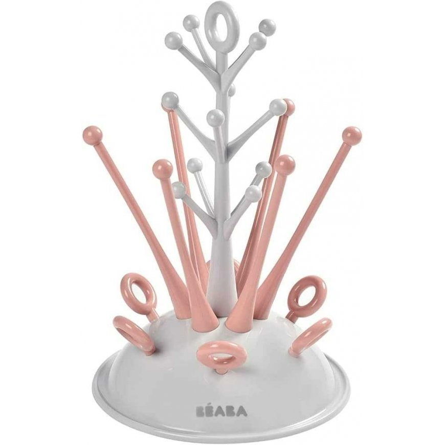 BEABA BOTTLE AND ACCESSORIES DRYER TREE, OLD Pink – 2
