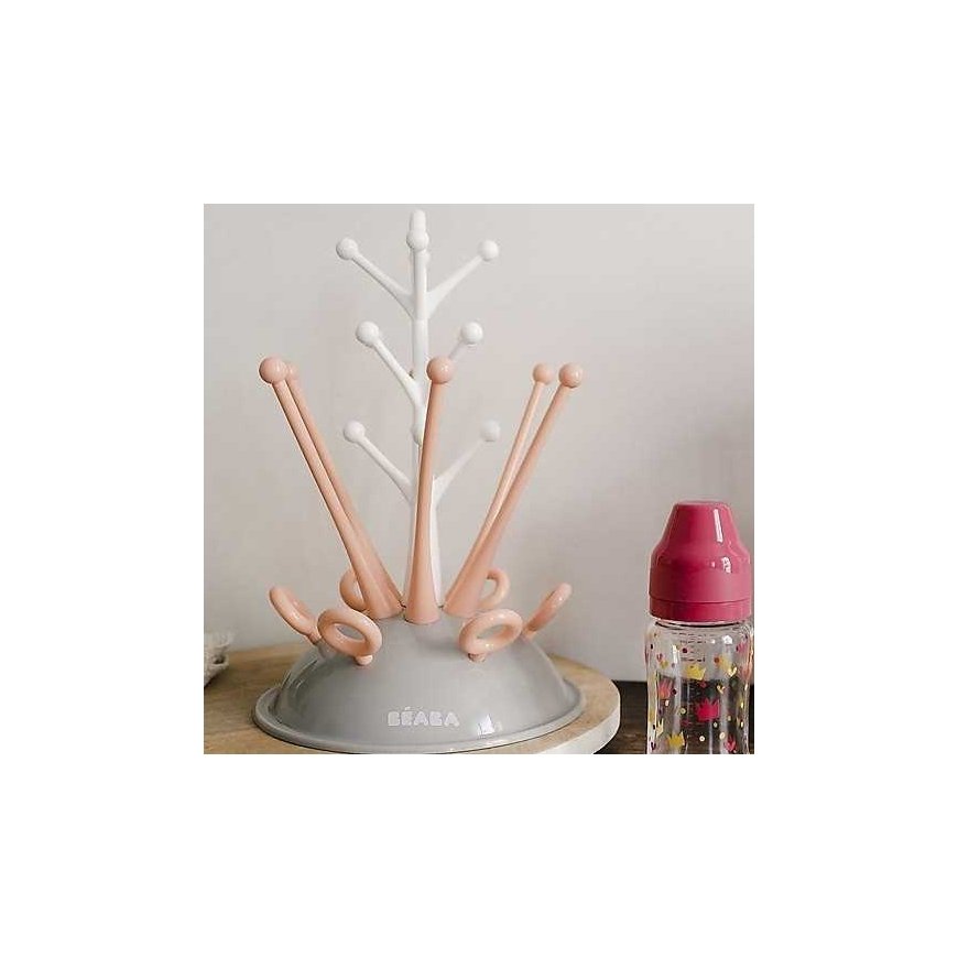 BEABA BOTTLE AND ACCESSORIES DRYER TREE, OLD Pink – 4