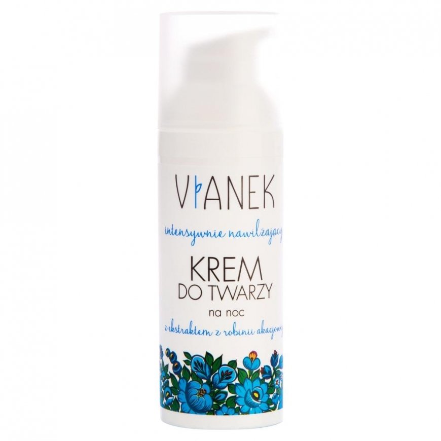 Vianek blue Intensely moisturizing night face cream 50 ml