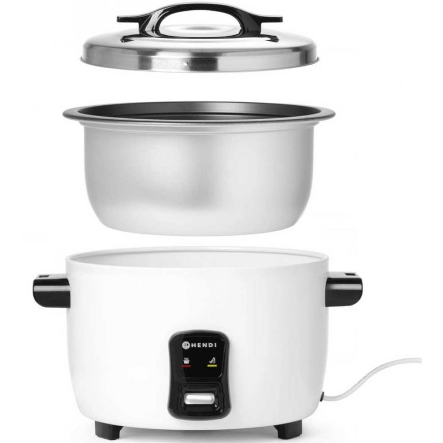 Hendi Ryžių virimo puodas ryžiams ir kruopoms virti 1550W 4,2L – 3
