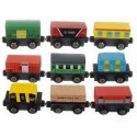 Kruzzel Wooden railway - 12 pcs. Kruzel 23522 Kruzzel Wooden railway - 12 pcs. Kruzel 23522