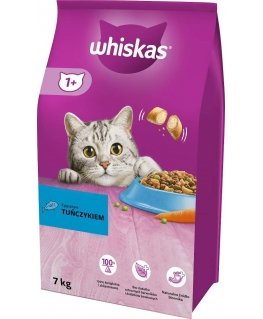 WHISKAS Cat Adult tuunikalaga - kassi kuivtoit - 7 kg