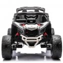 Lean Cars Baterija maitinamas Buggy Can-am DK-CA003 baltas Lean Cars Baterija maitinamas Buggy Can-am DK-CA003 baltas