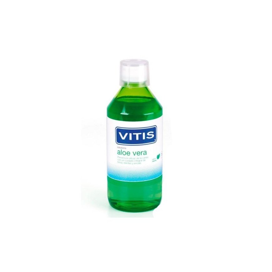 Vitis burnos skalavimo skystis Aloe Vera Mint 1000ml