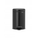 Brabantia Pedal Bin newIcon Круглый Черный
