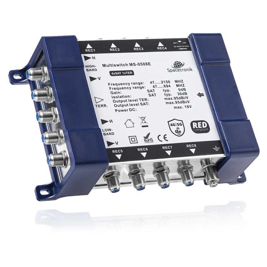 Spacetronik Splitter Multiswitch 5/8 Spacetronik E-Series