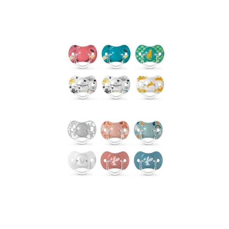 Suavinex Pacifier Physiological SX Pro Silicone 0-6m 2 Uts