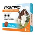 FRONTPRO Blusu un ērču tabletes suņiem (10-25 kg) - 3x 68mg FRONTPRO Blusu un ērču tabletes suņiem (10-25 kg) - 3x 68mg