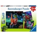 Ravensburger Dinosaur in space Dėlionė 49 vnt Kosmosas Ravensburger Dinosaur in space Dėlionė 49 vnt Kosmosas