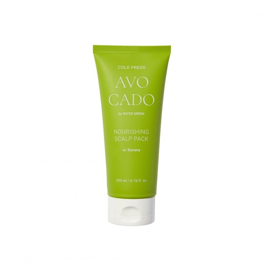 Rated Green Avokado maitinamoji priemonė galvos odai su avokadu ir bananu 200ml