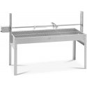 Royal Catering Charcoal grill with electric roaster for roasting piglets 13 W 40 kg 127 cm