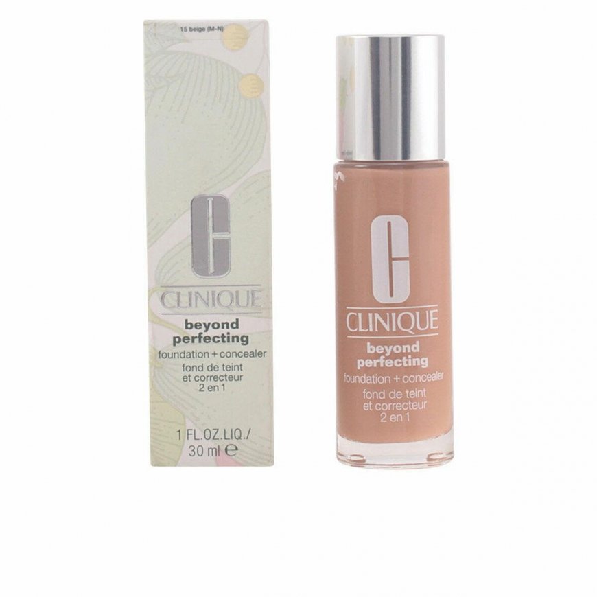 Clinique Beyond Perfecting Foundation And Maskuoklis 15 rusvai gelsvas 30ml – 2