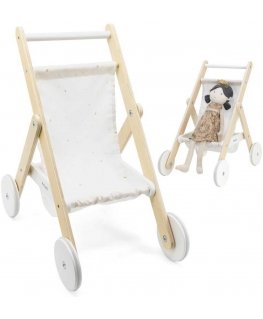 Viga Toys VIGA PolarB Drewniany Stroller dla Lalek