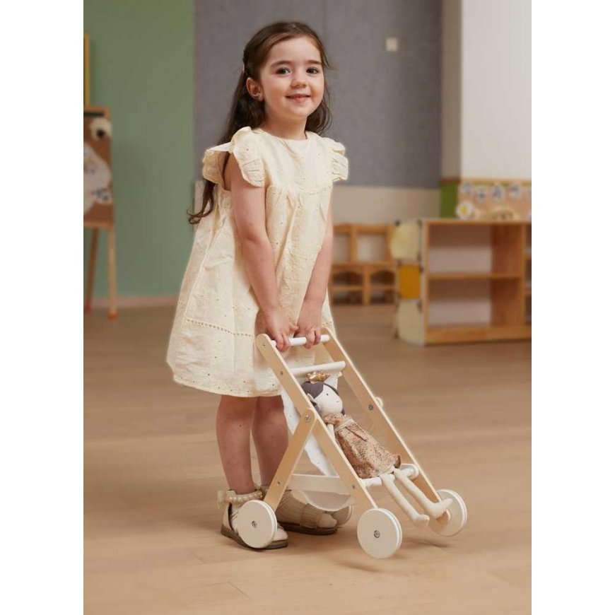 Viga Toys VIGA PolarB Drewniany Stroller dla Lalek – 2