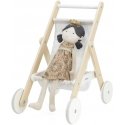 Viga Toys VIGA PolarB Drewniany Vežimėlis dla Lalek Viga Toys VIGA PolarB Drewniany Vežimėlis dla Lalek