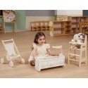 Viga Toys VIGA PolarB Drewniany Vežimėlis dla Lalek Viga Toys VIGA PolarB Drewniany Vežimėlis dla Lalek