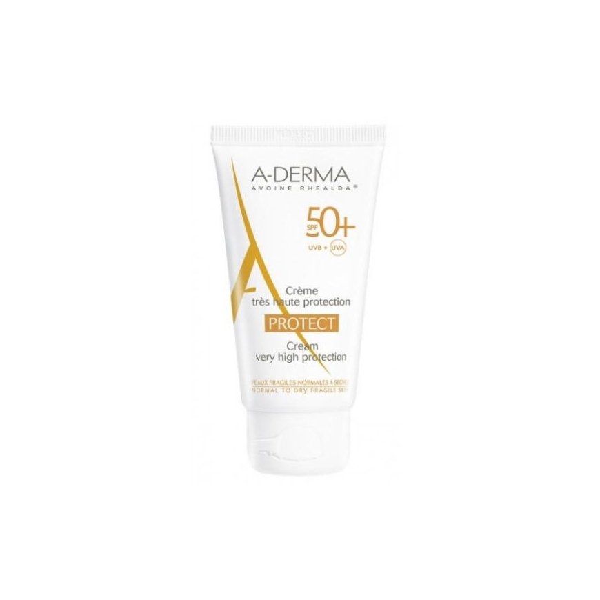 "A-Derma Protect" labai aukštos apsaugos nuo saulės kremas Spf50 + 40ml