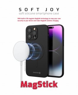 Swissten Soft Joy Magstick Case for Apple iPhone 15