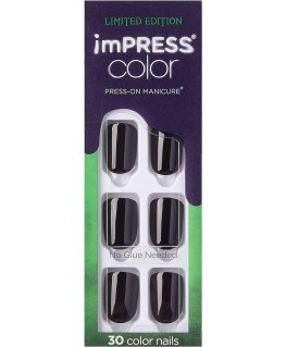 Kiss My Face ImPRESS Color Try Gray Nails ( 30 pcs )