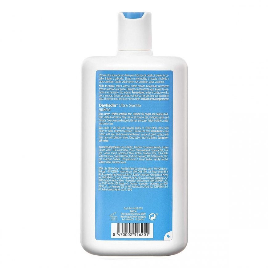 Isdin Daylisdin Ultra Gentle Shampoo for frequent use 400ml – 3