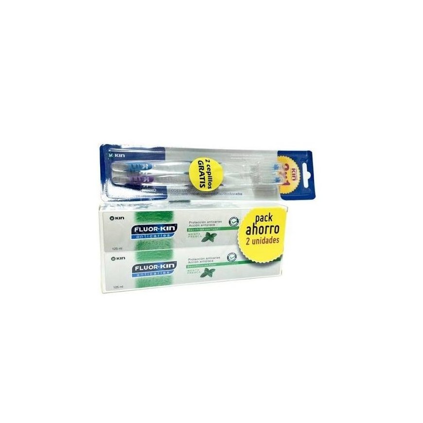 Kin Fluorkin Toothpaste 125ml Set 4 Pieces 2018