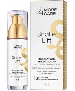 More4Care Snake Lift momentinis serumas-geležis veidui, kaklui ir dekoltė 35ml